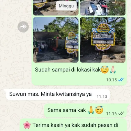 Pengiriman Papan Bunga Duka Universitas Pelita Harapan