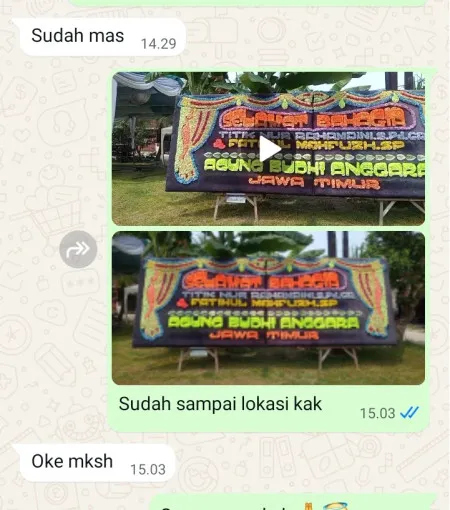 Pengiriman Papan Bunga Universitas Pelita Harapan