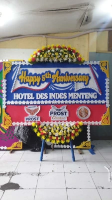 Papan Bunga di Universitas Pelita Harapan