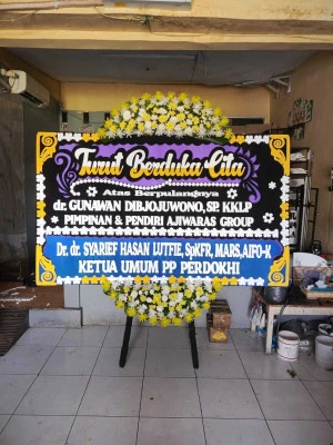 Papan Bunga di Universitas Pelita Harapan